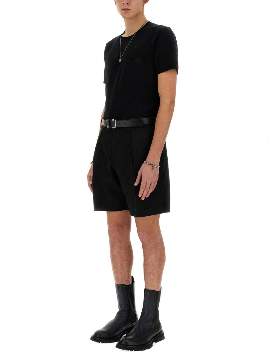 Alexander Mcqueen MARŠKINĖLIAI SU LOGOTIPU