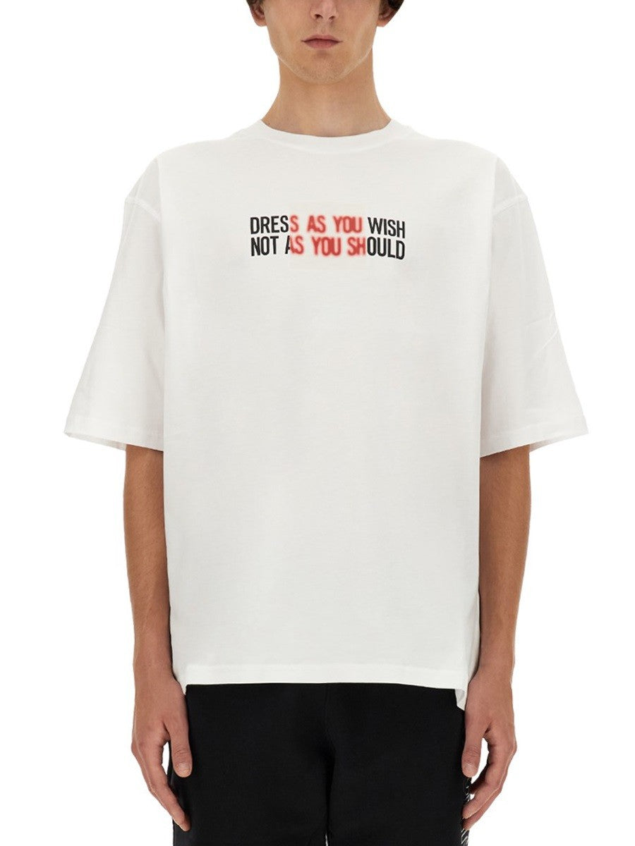 Moschino T-SHIRT WITH LOGO