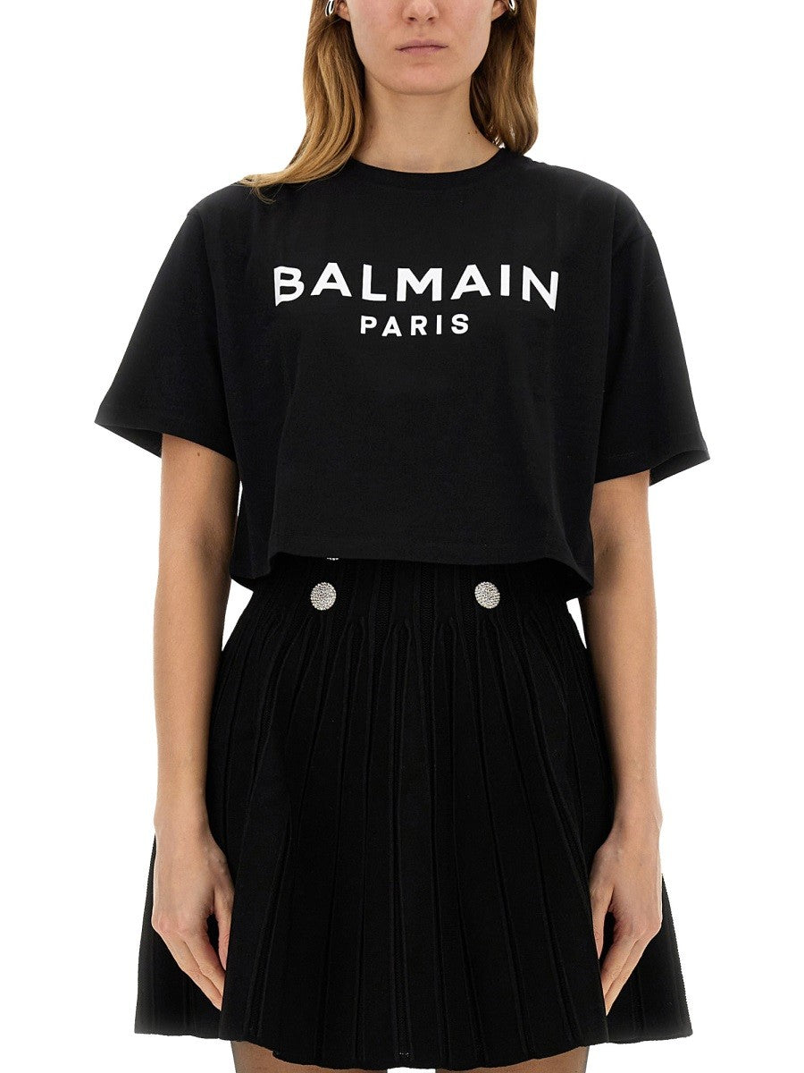Balmain T-SHIRT MIT LOGO