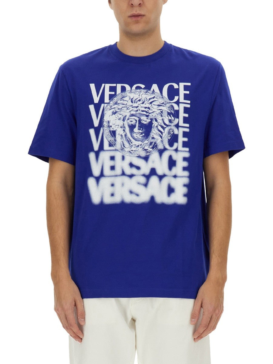 Versace T-SHIRT MET LOGO