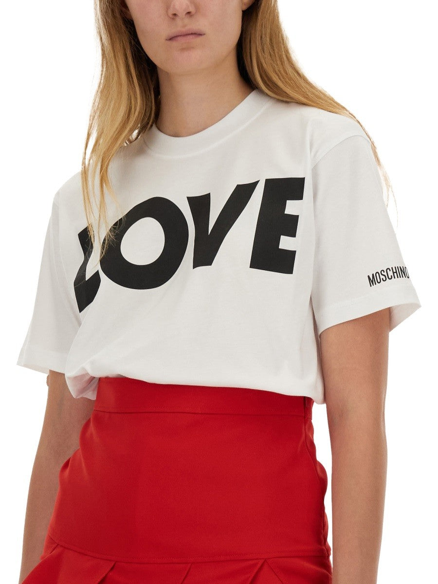 Moschino T-SHIRT WITH LOGO