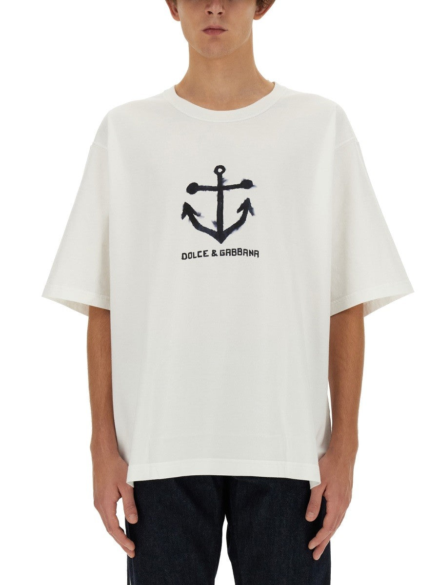 Dolce & Gabbana T-PAITA LOGOLLA