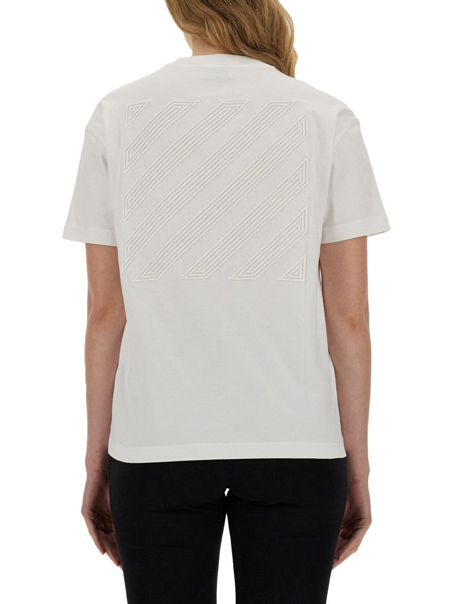 Off-White T-SHIRT WITH LOGO