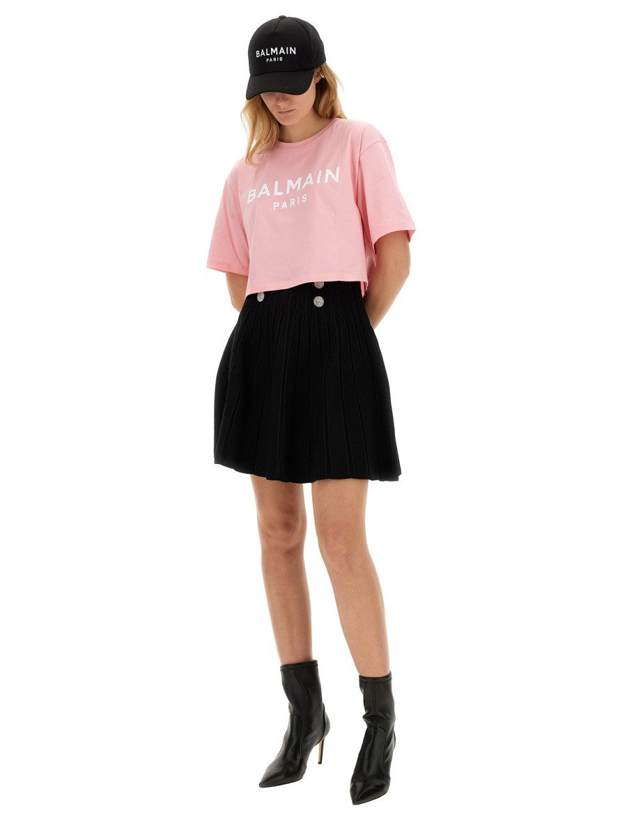 Balmain T-SHIRT MIT LOGO