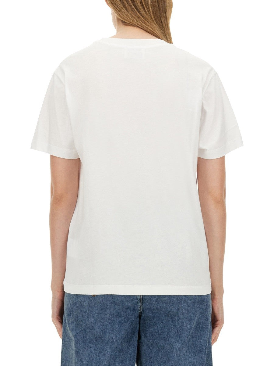 Moschino Jeans T-SHIRT WITH LOGO
