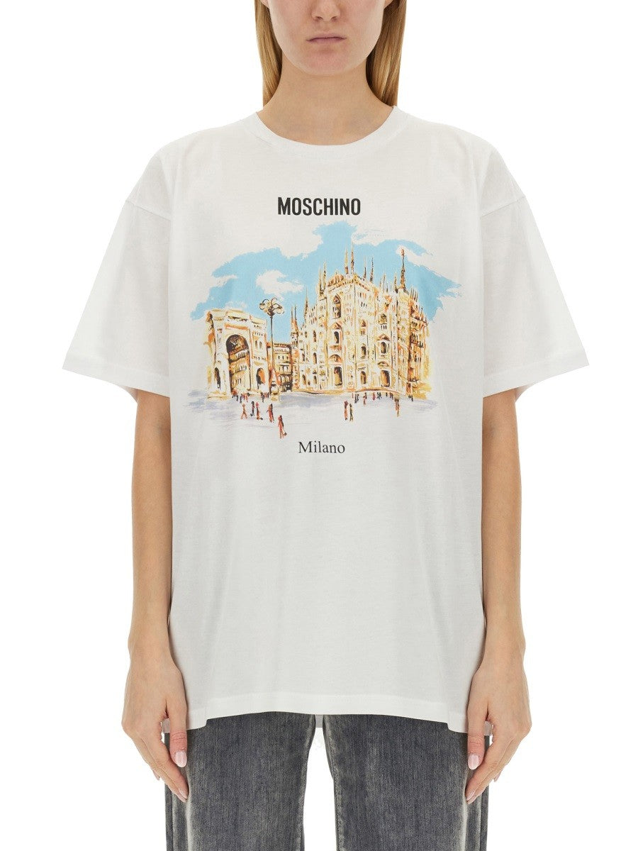 Moschino T-SHIRT WITH LOGO