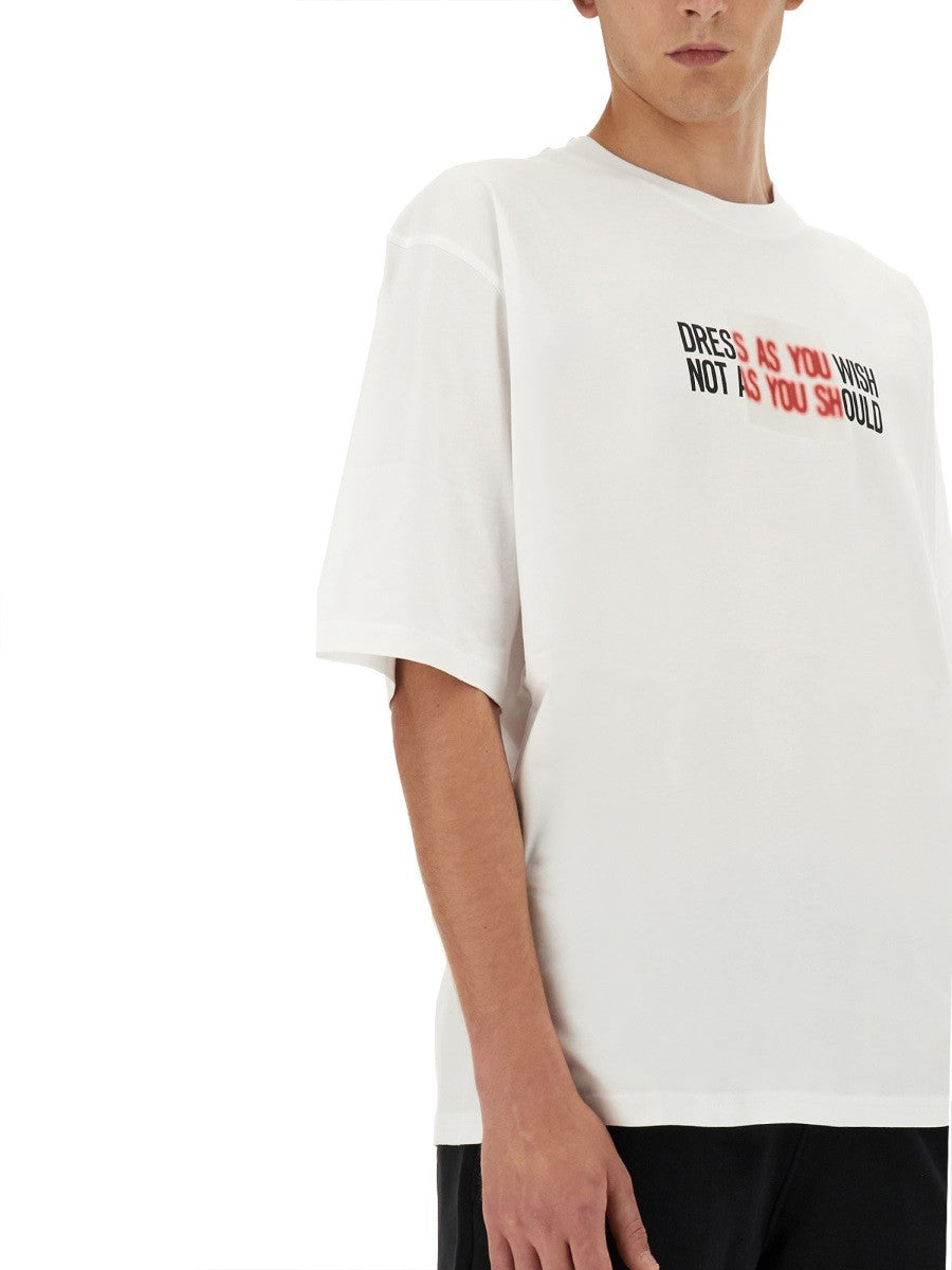 Moschino T-SHIRT WITH LOGO