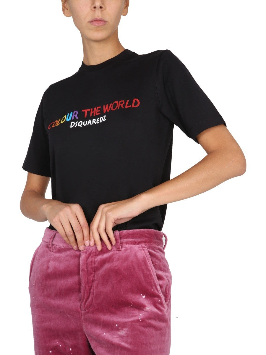 Dsquared2 T-SHIRT MED LOGO
