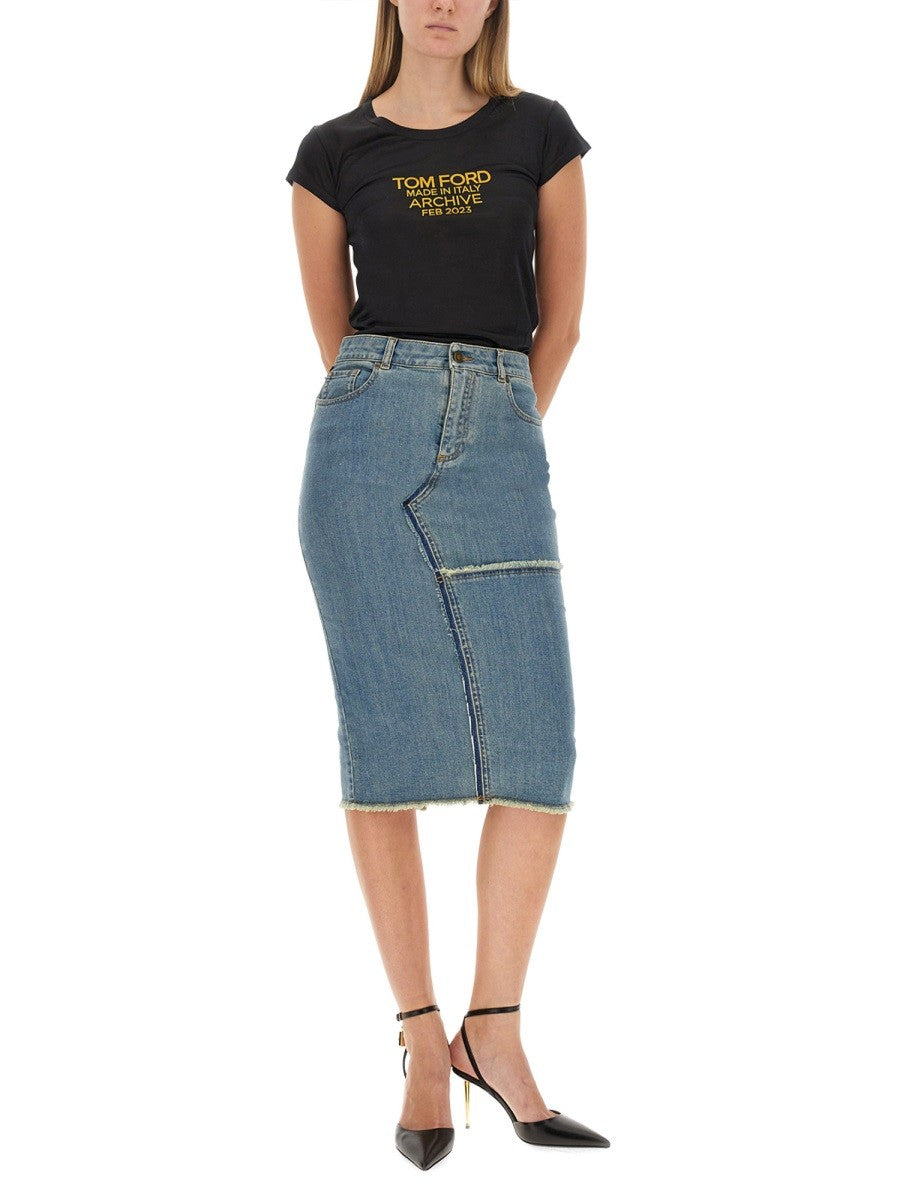 Tom Ford T-SHIRT WITH LOGO