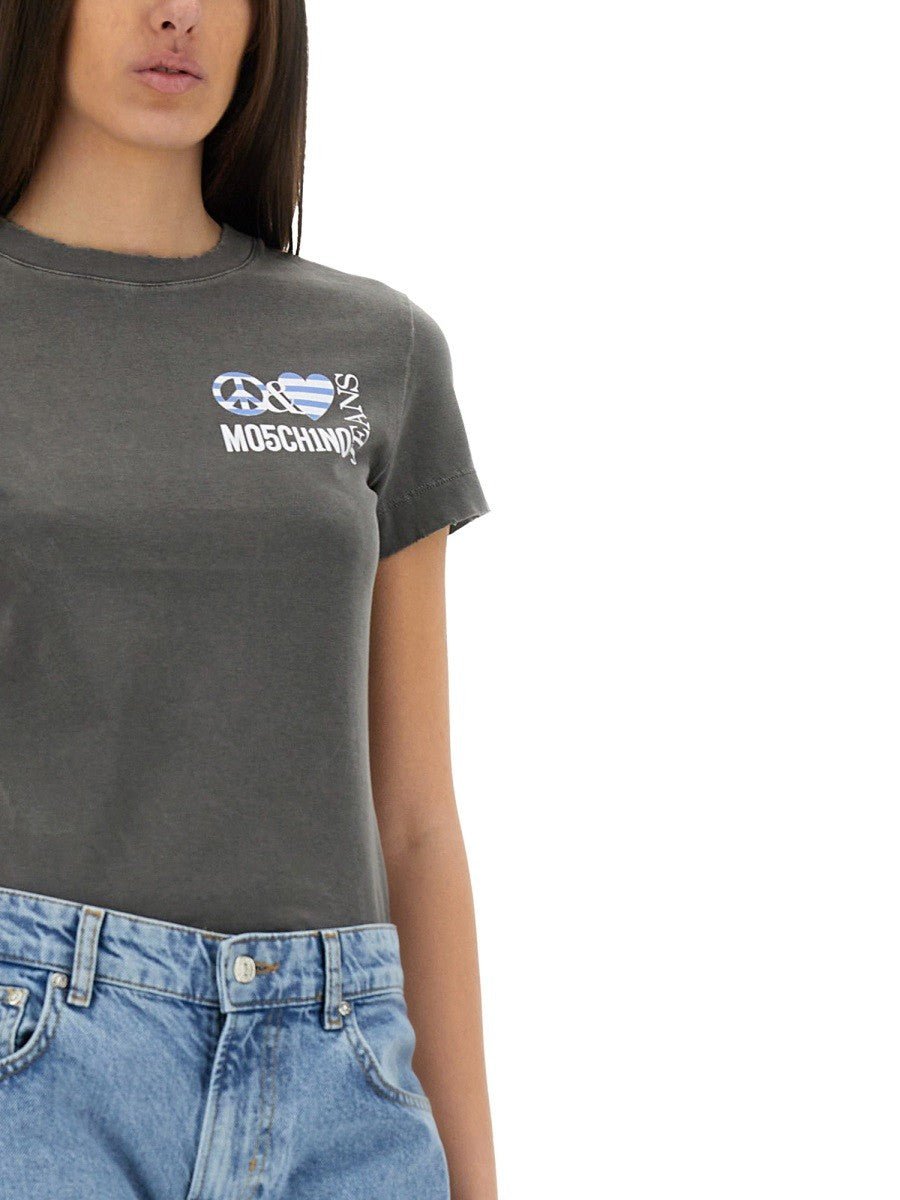 Moschino Jeans T-SHIRT AVEC LOGO