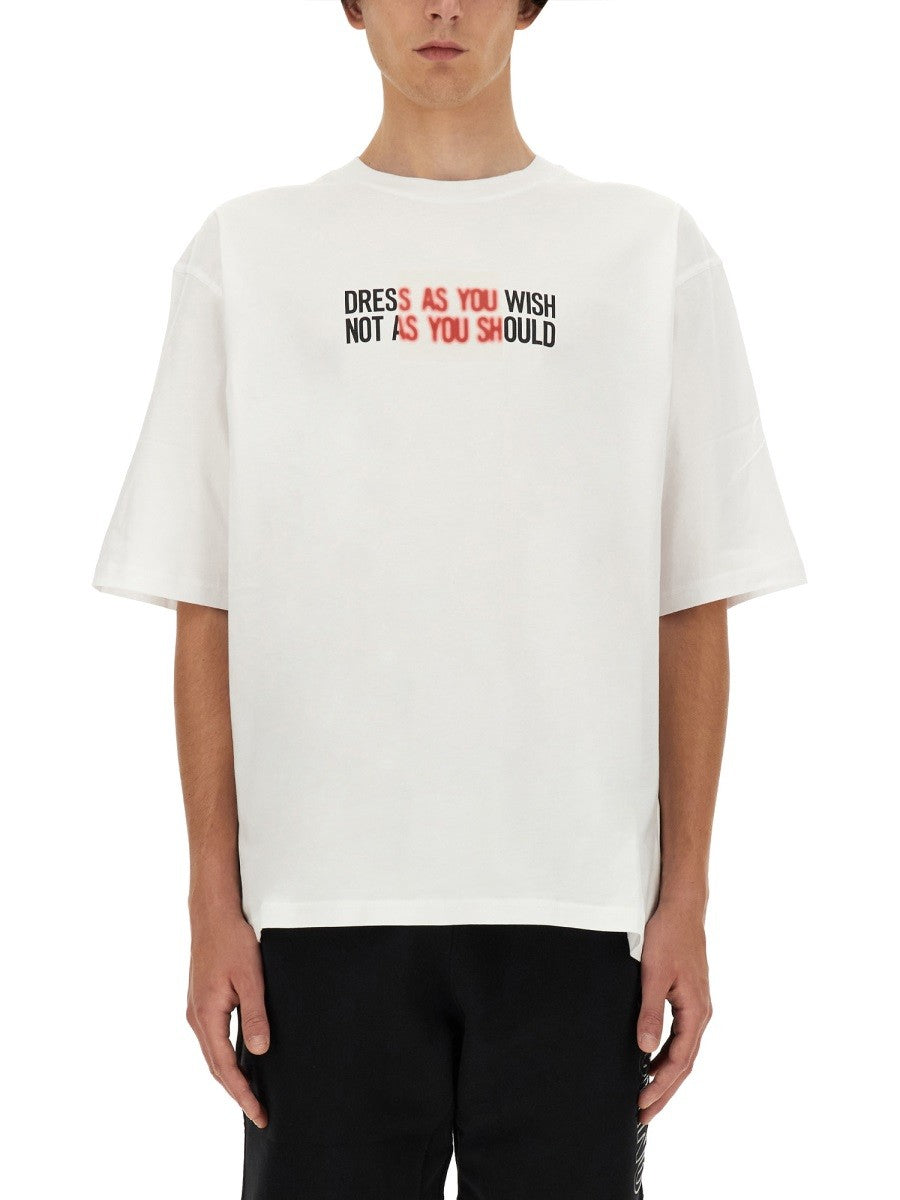 Moschino T-SHIRT WITH LOGO