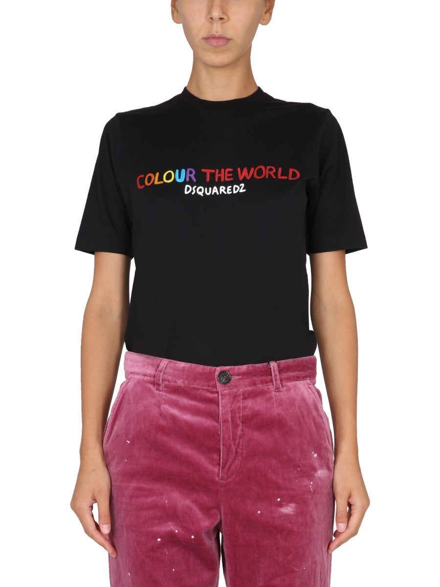 Dsquared2 T-SHIRT MED LOGO