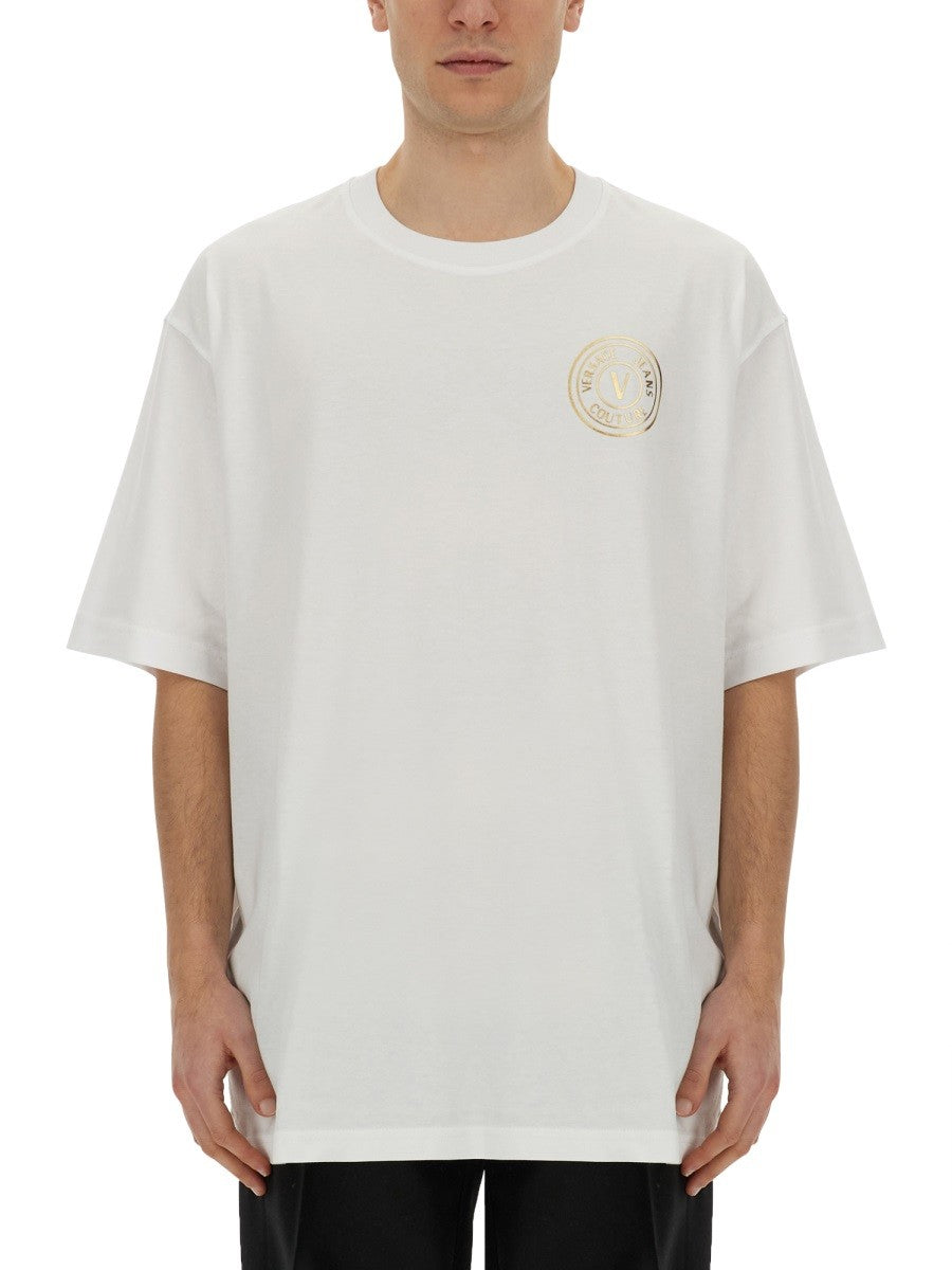 Versace Jeans Couture T-SHIRT MET LOGO