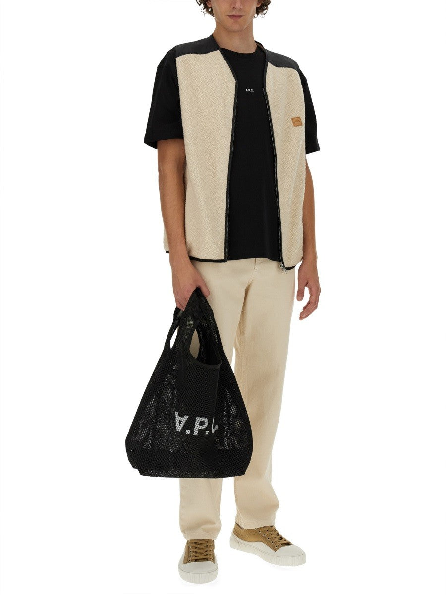 a.p.c. T-SHIRT MED LOGGA