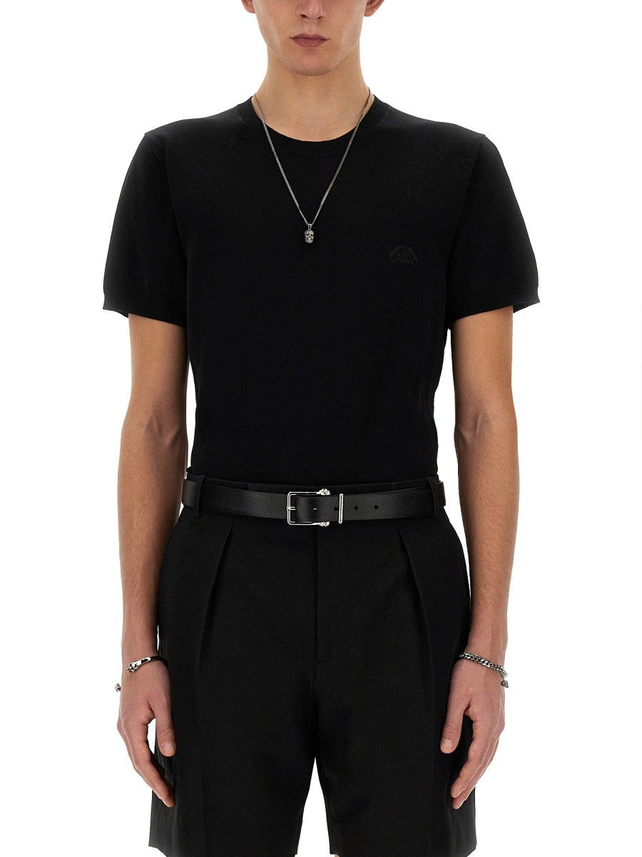 Alexander Mcqueen MARŠKINĖLIAI SU LOGOTIPU