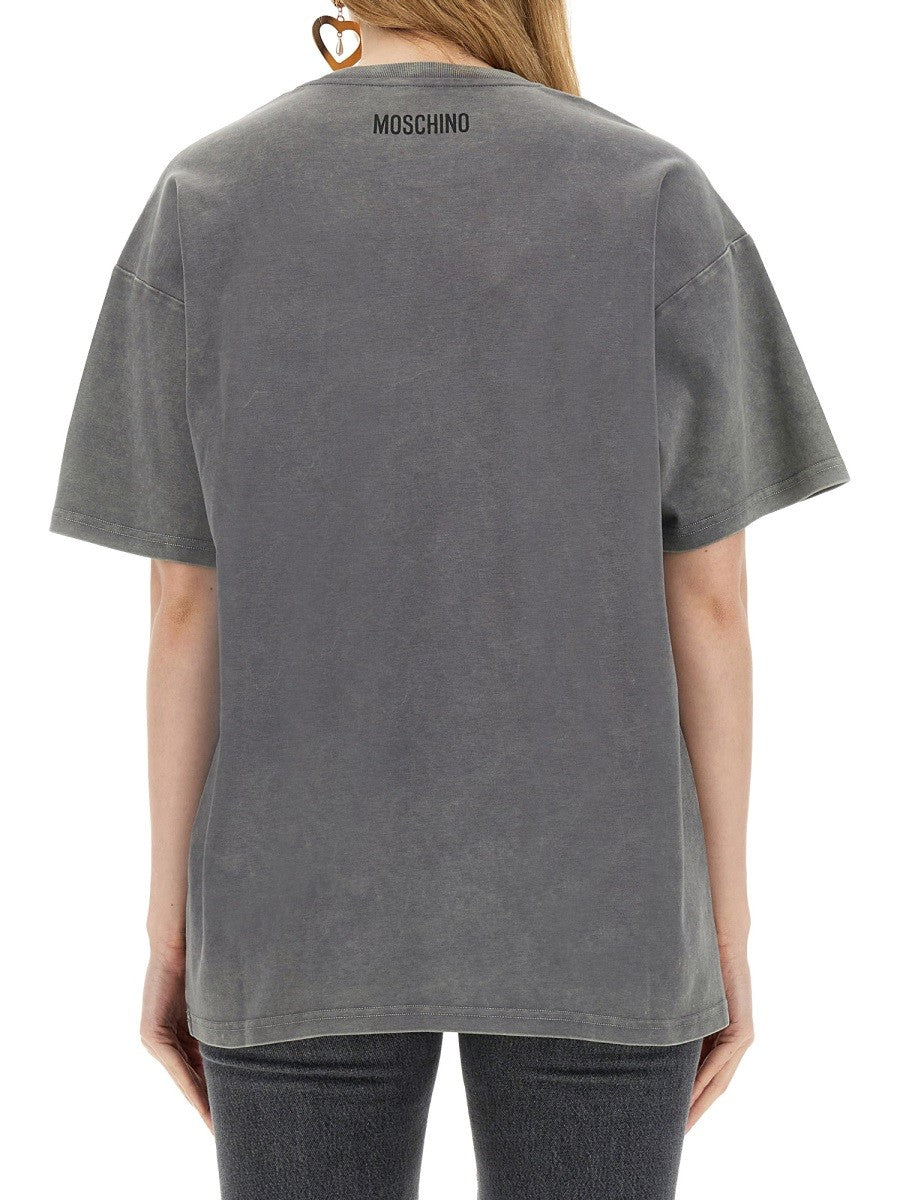 Moschino T-SHIRT WITH LOGO