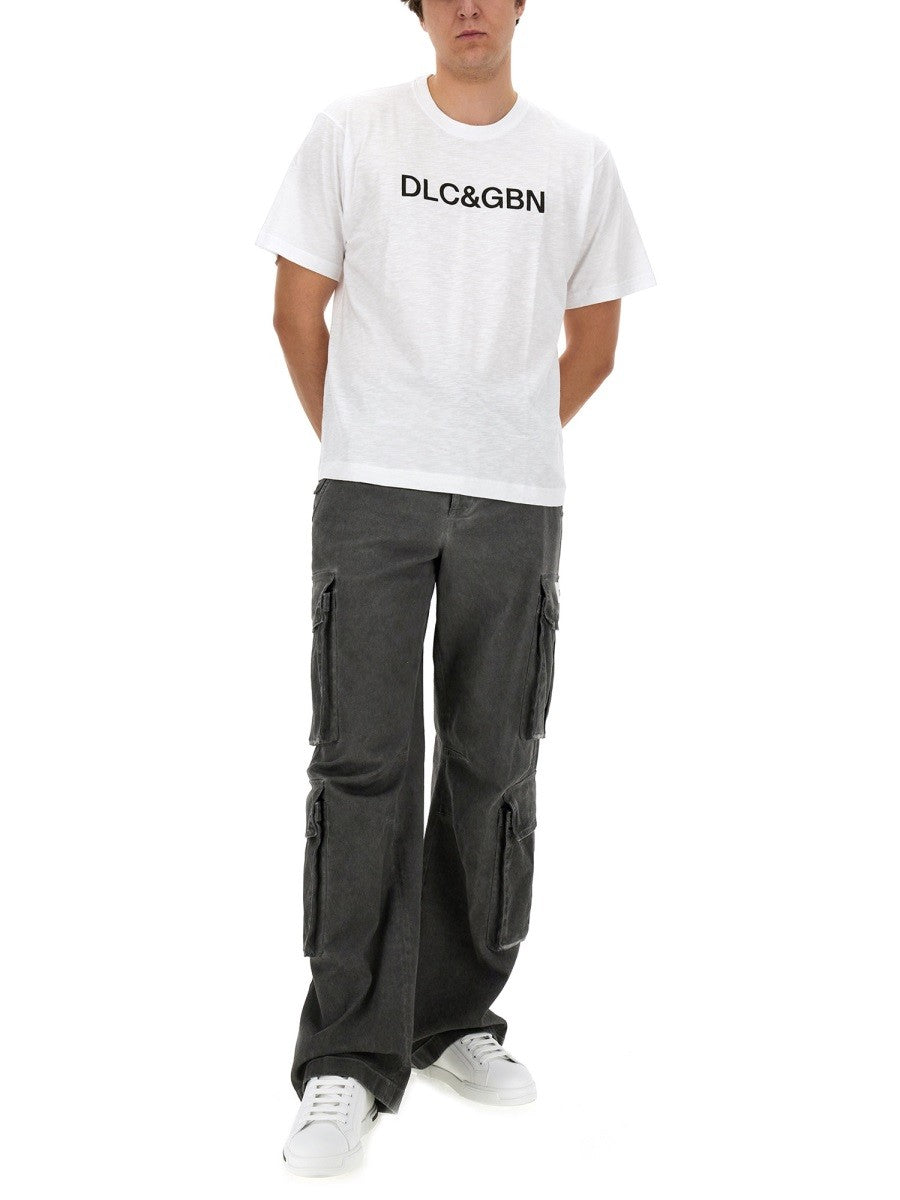 Dolce & Gabbana T-PAITA LOGOLLA