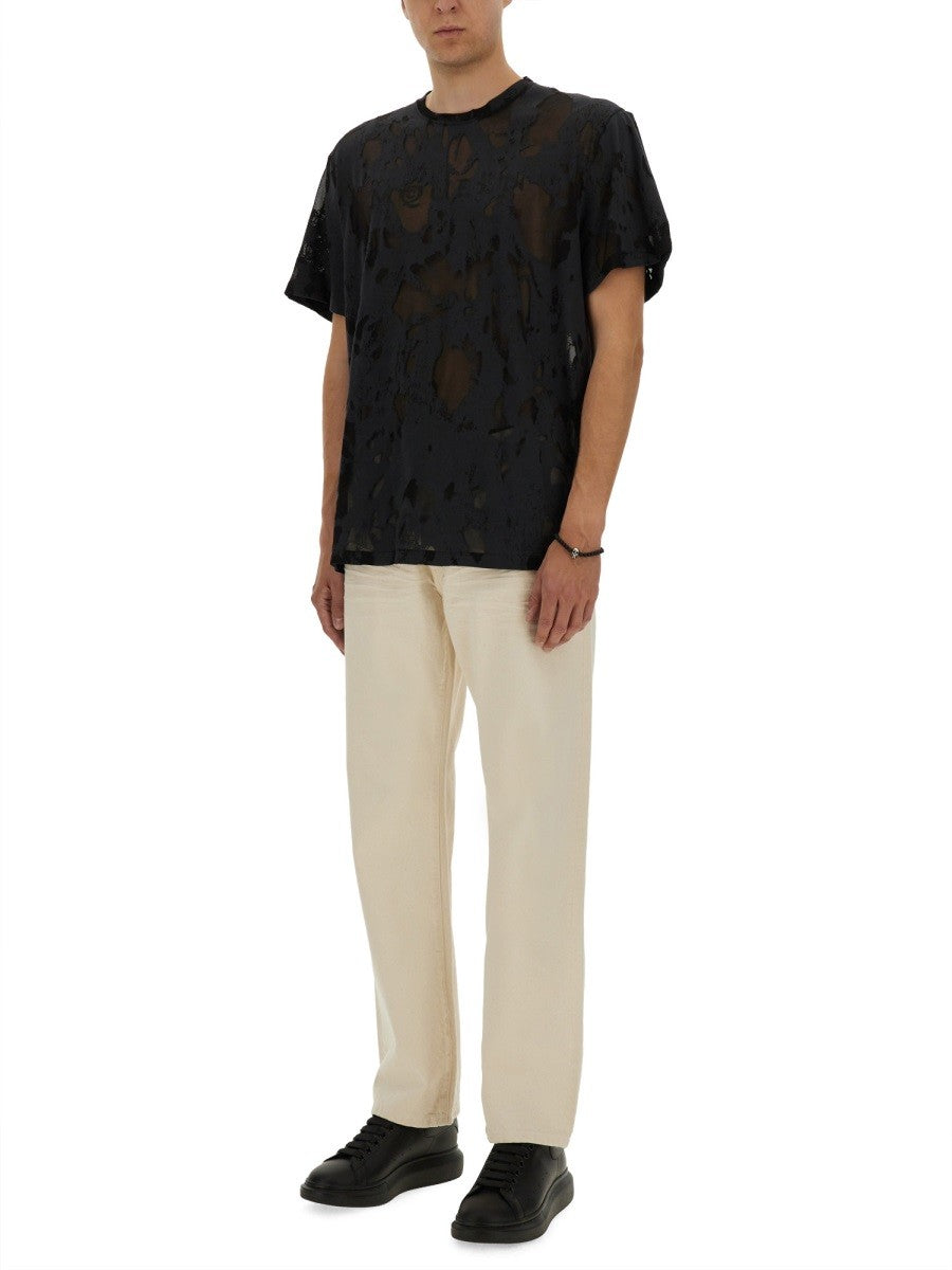 Alexander Mcqueen ロゴTシャツ