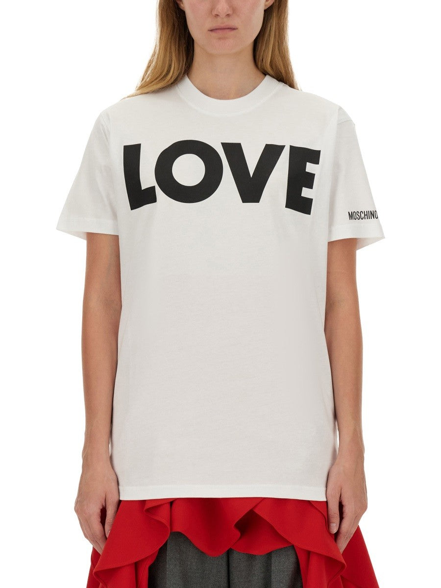 Moschino T-SHIRT WITH LOGO