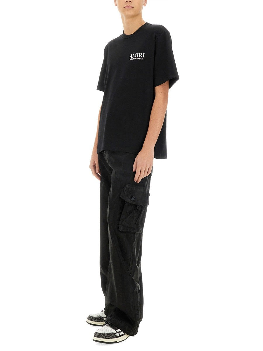 Amiri BONES STACKED PRINT T-SHIRT