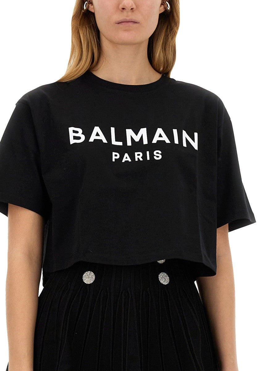 Balmain T-SHIRT MIT LOGO