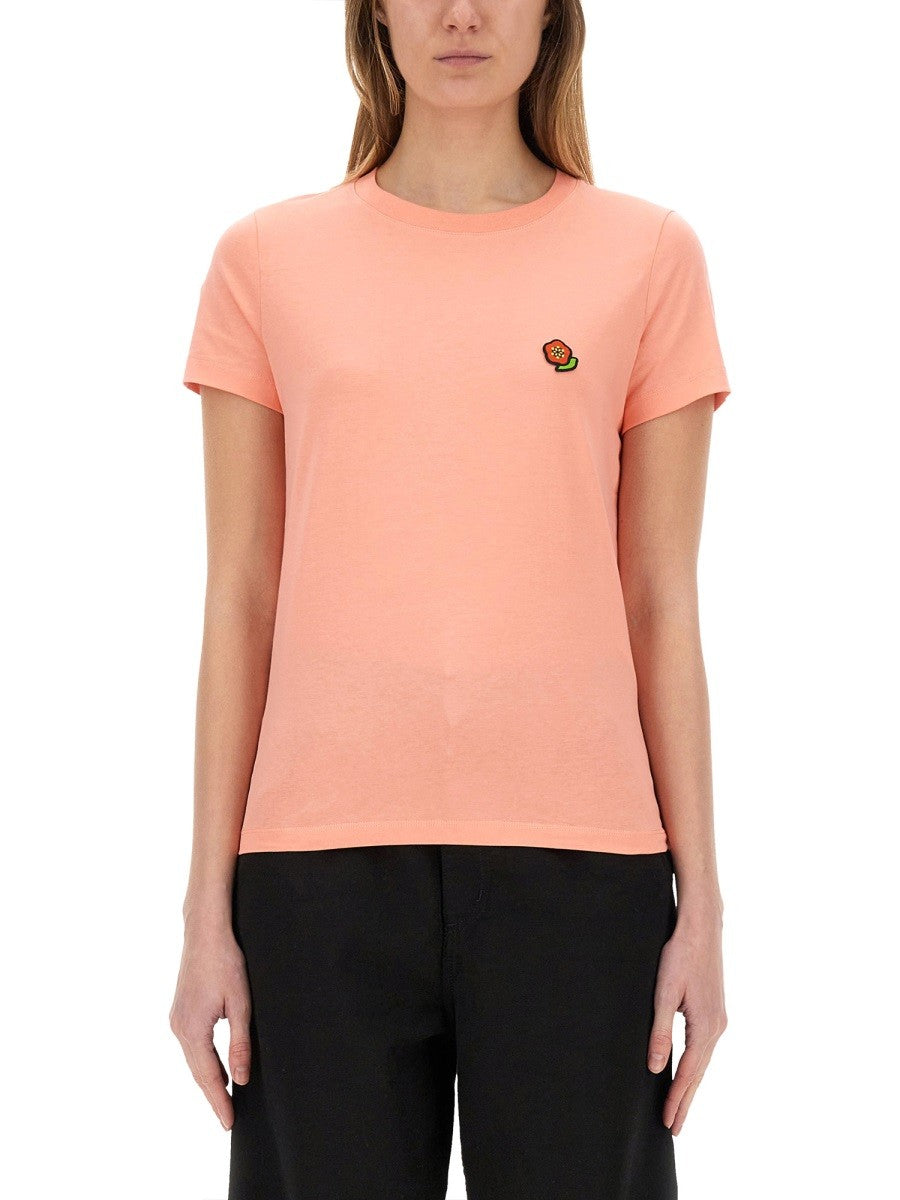 Kenzo T-SHIRT WITH "POP" EMBROIDERY