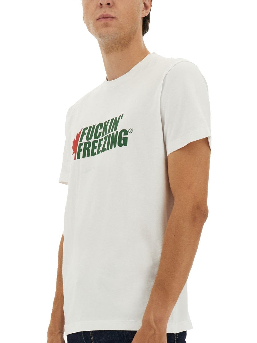 Dsquared2 T-SHIRT WITH PRINT