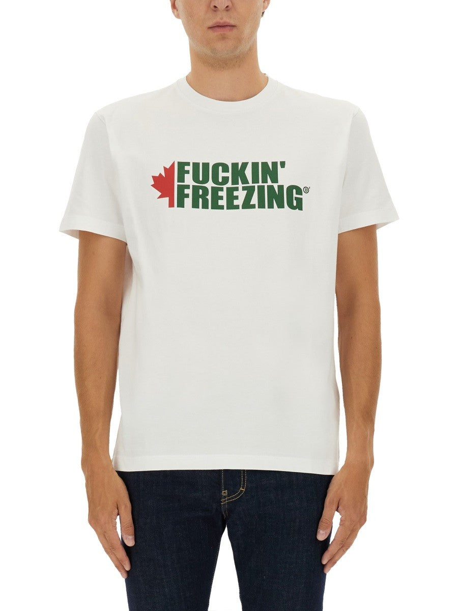 Dsquared2 T-SHIRT WITH PRINT