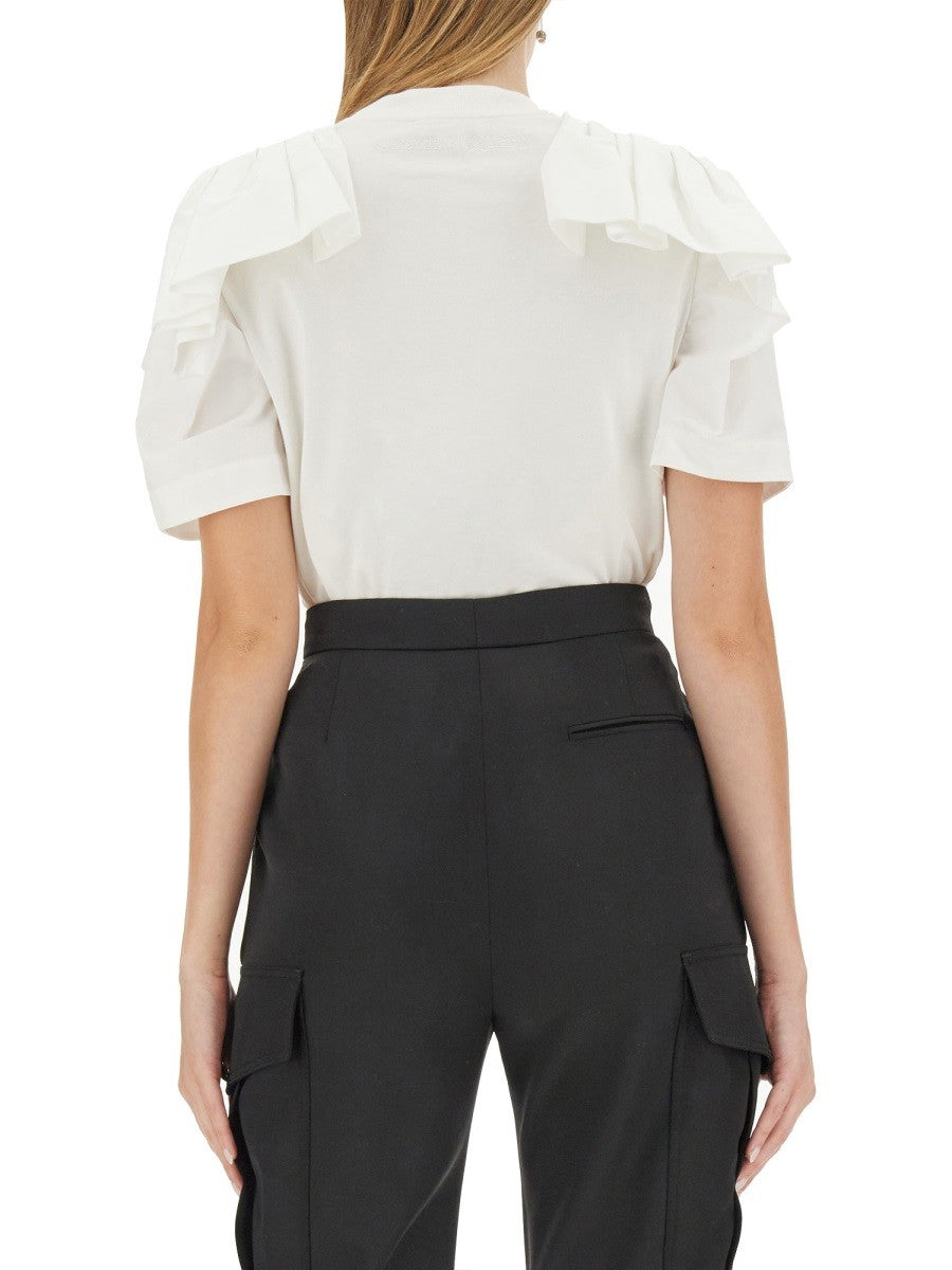 Alexander Mcqueen MARŠKINĖLIAI SU KLOSĖMIS