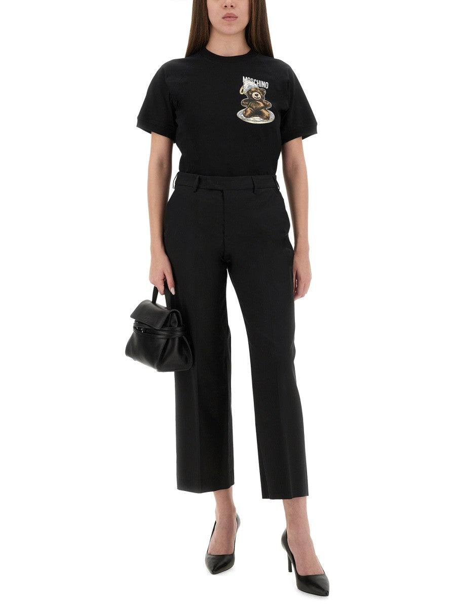 Moschino T-SHIRT ΜΕ ΤΥΠΩΜΑ "TEDDY"