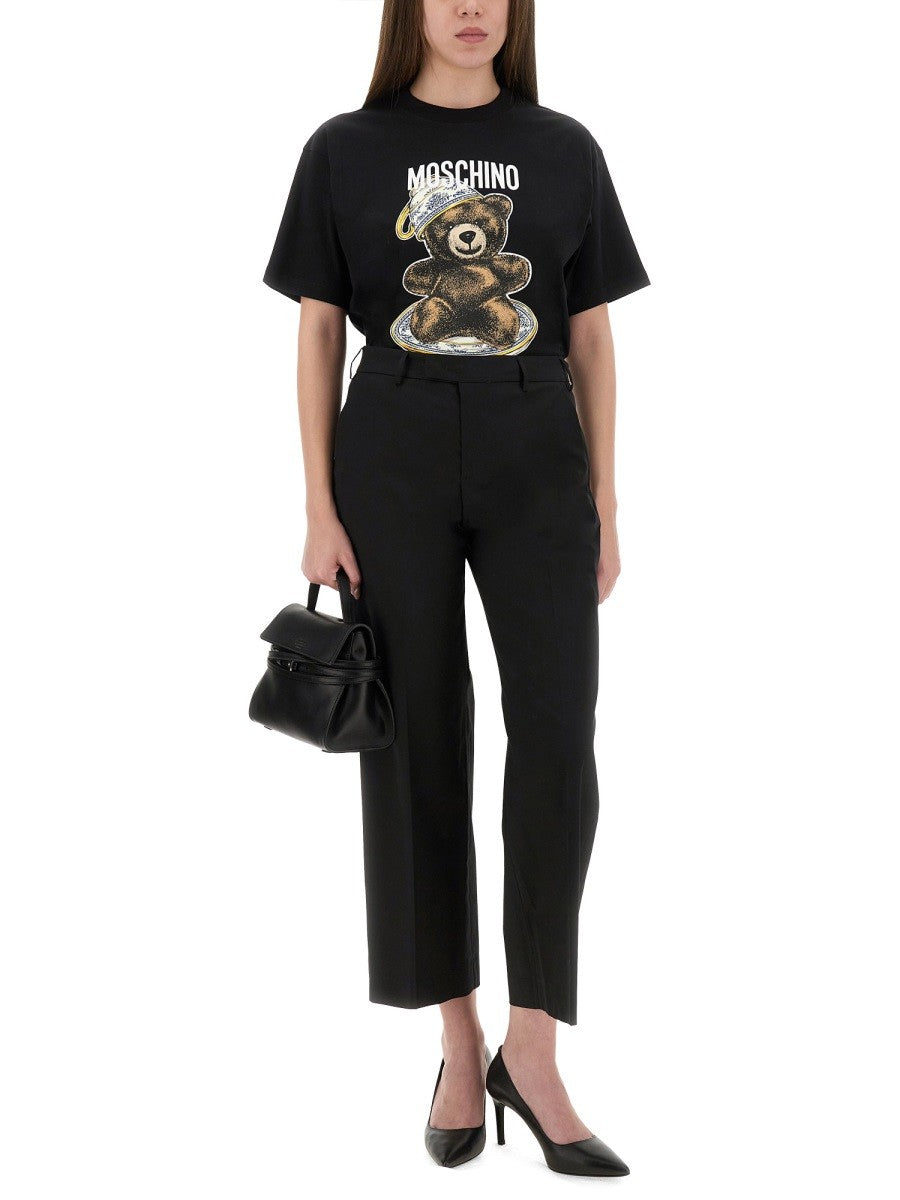 Moschino T-SHIRT ΜΕ ΤΥΠΩΜΑ "TEDDY"