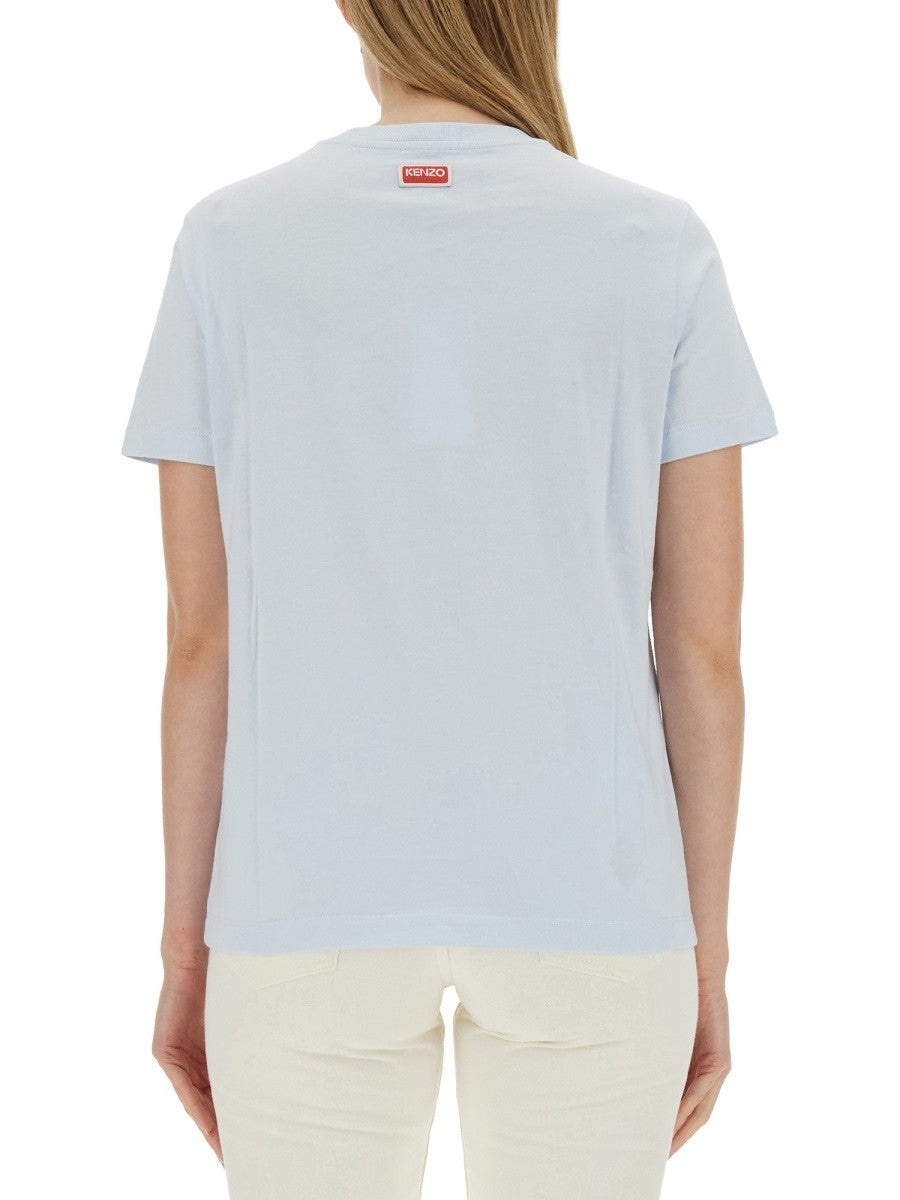 Kenzo T-SHIRT WITH TIGER EMBROIDERY