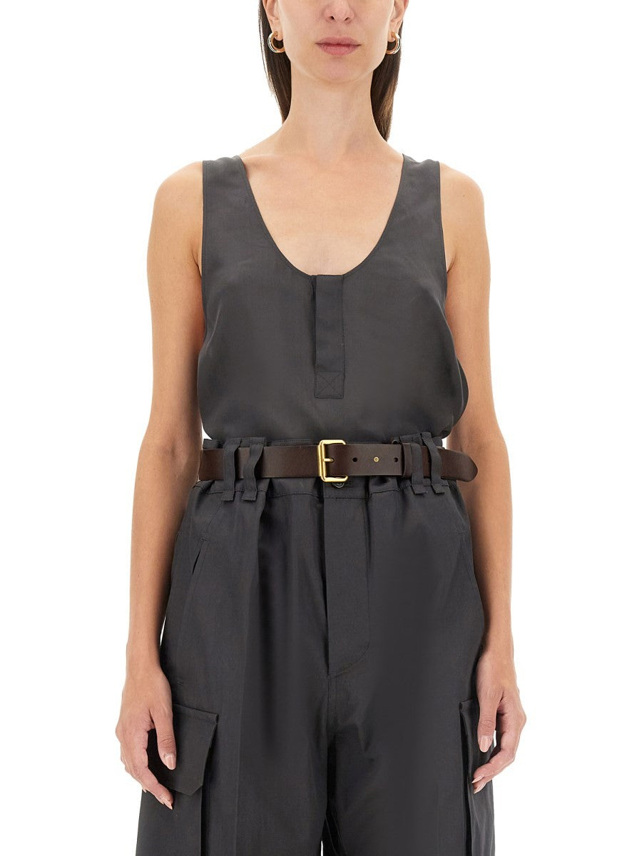 Saint Laurent TANK TOP "HENLEY"