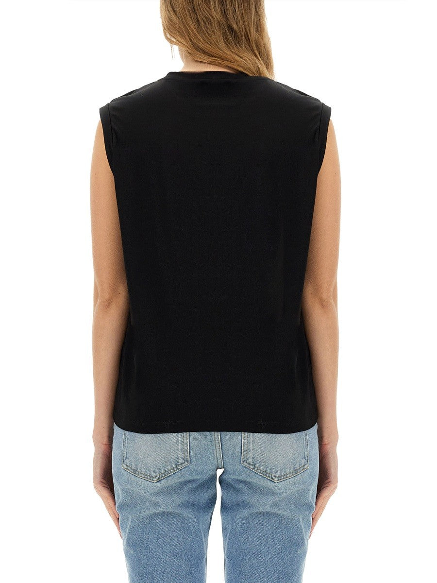 Balmain TANK TOP MIT LOGO