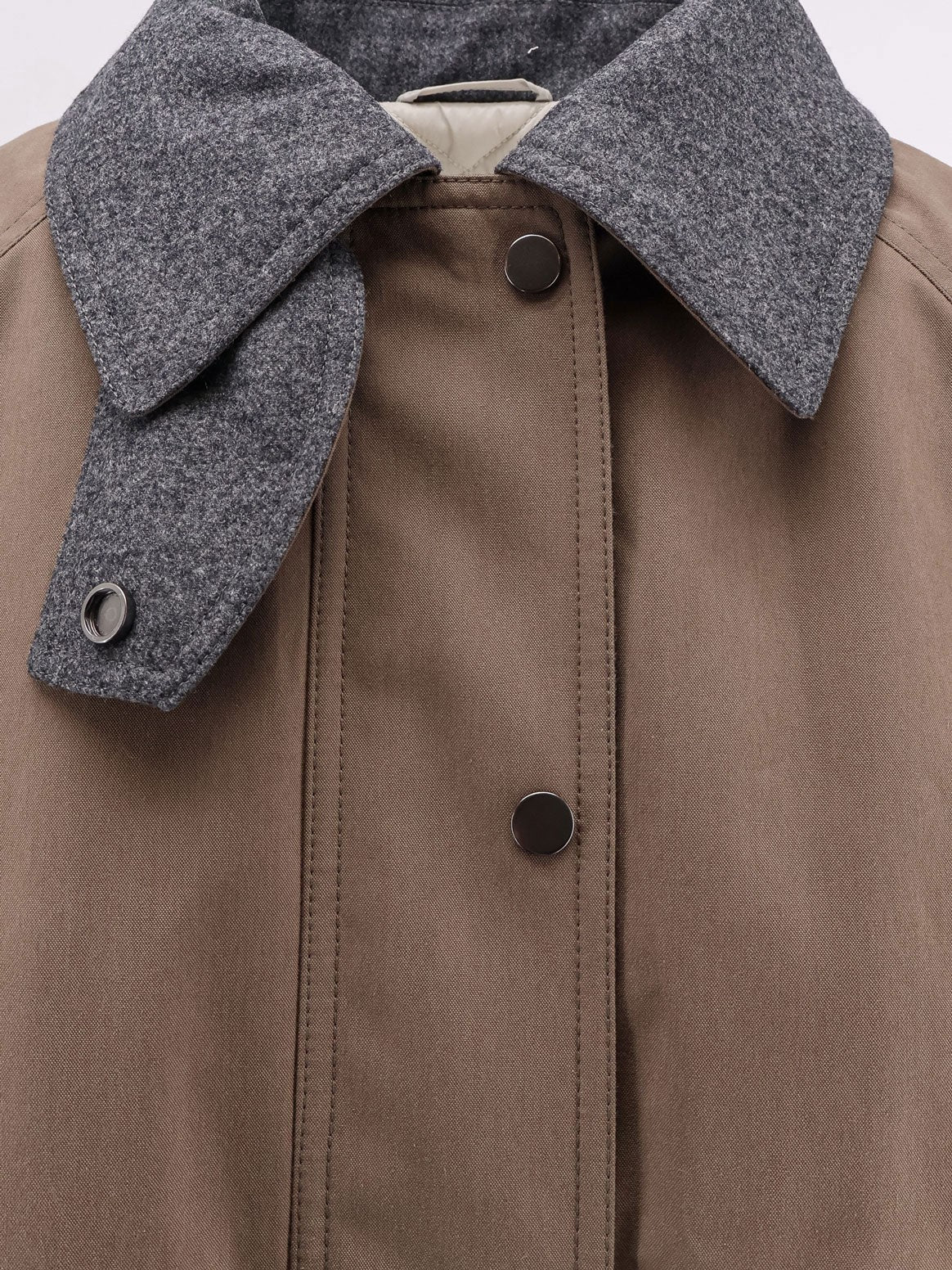 Brunello Cucinelli Chaqueta de lona de algodón técnico