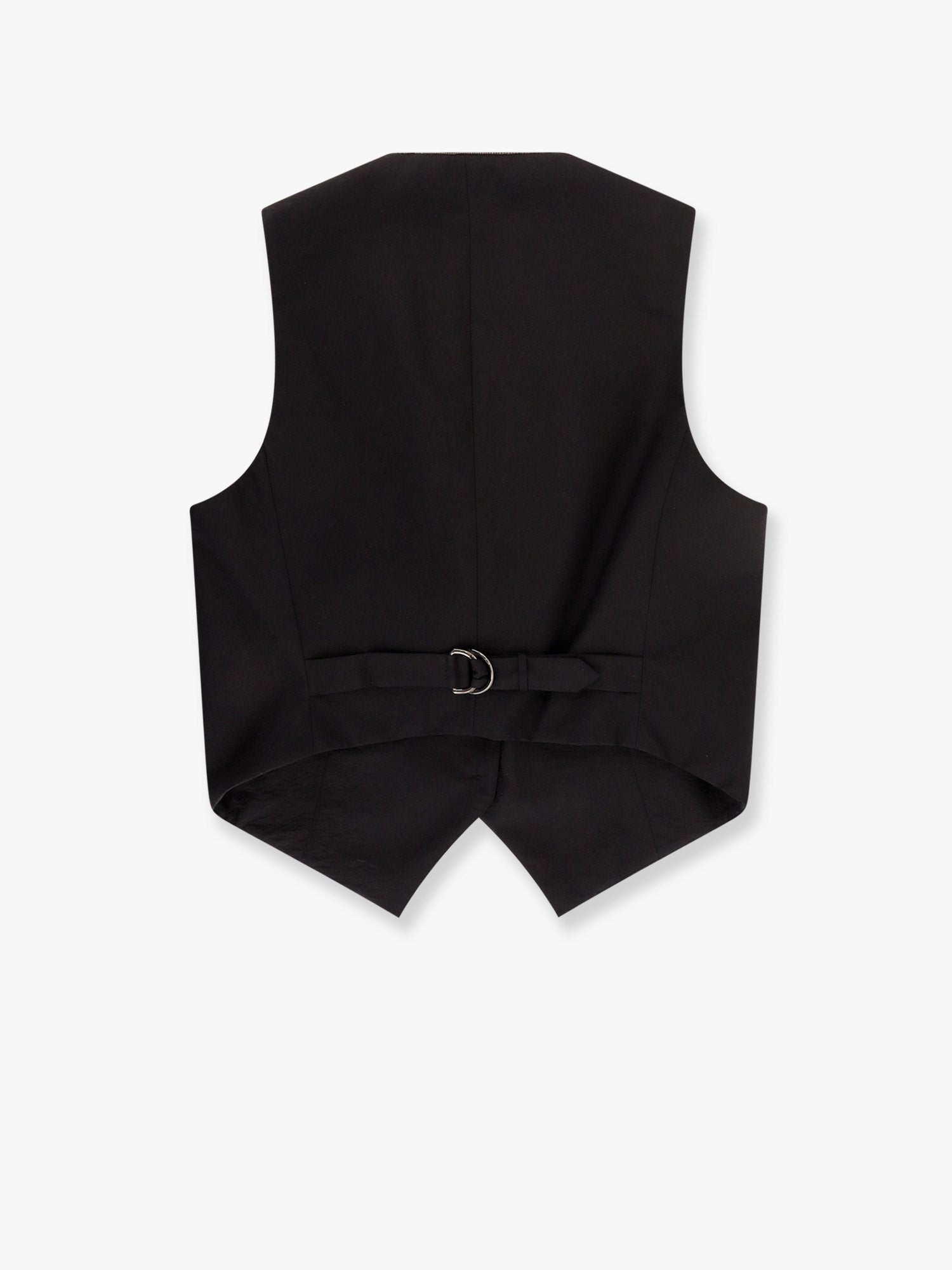 Brunello Cucinelli Techno cotton poplin vest with herbarium appliqué and monili