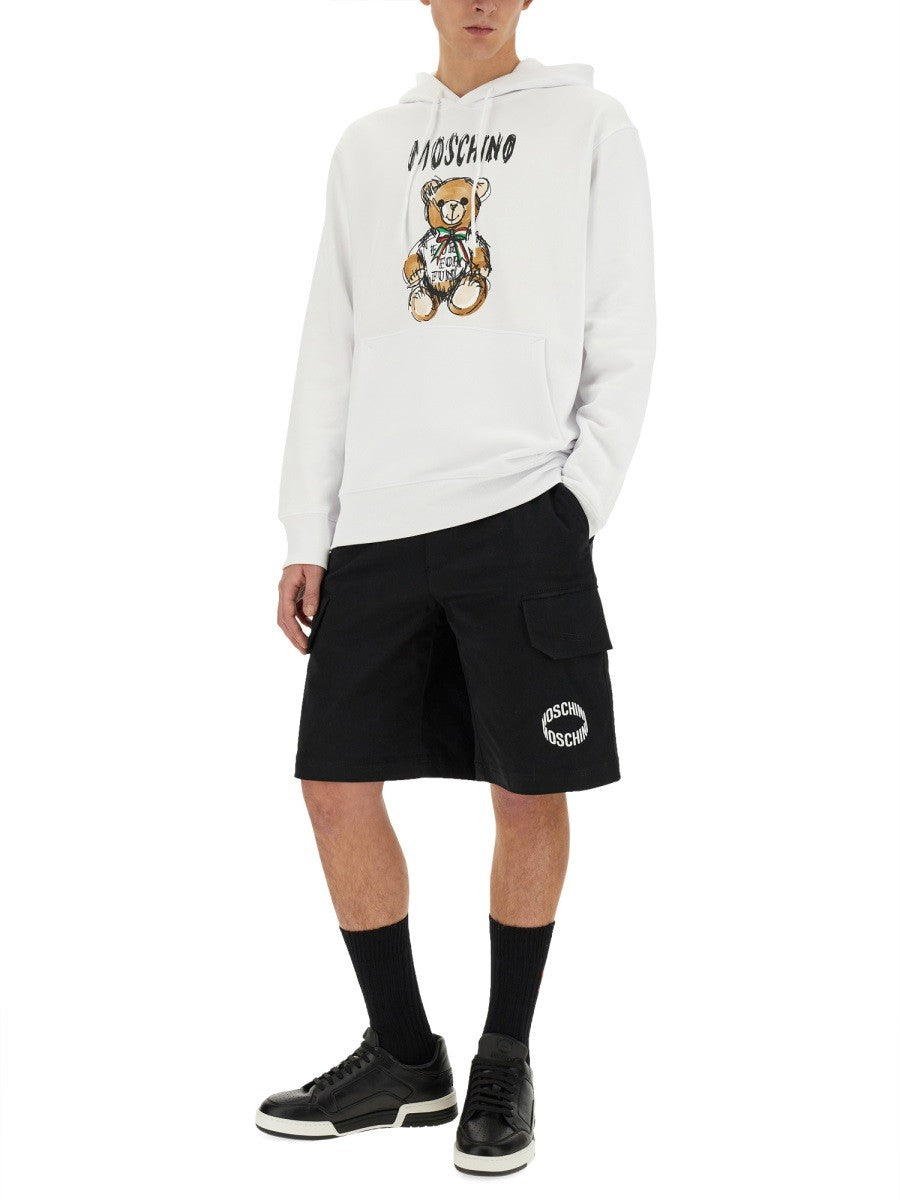 Moschino TEDDY PRINT SWEATSHIRT