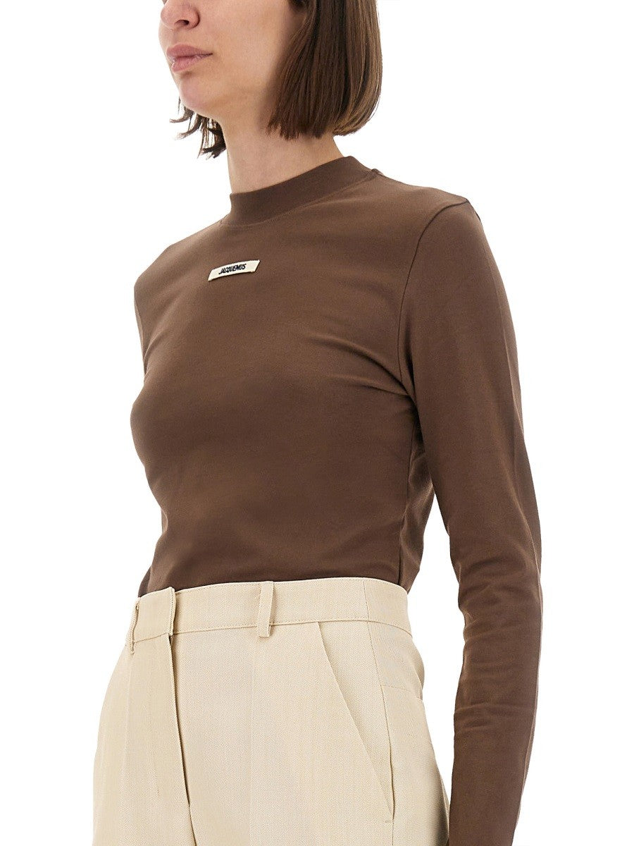 Jacquemus THE GROSGRAIN LONG-SLEEVED SHIRT