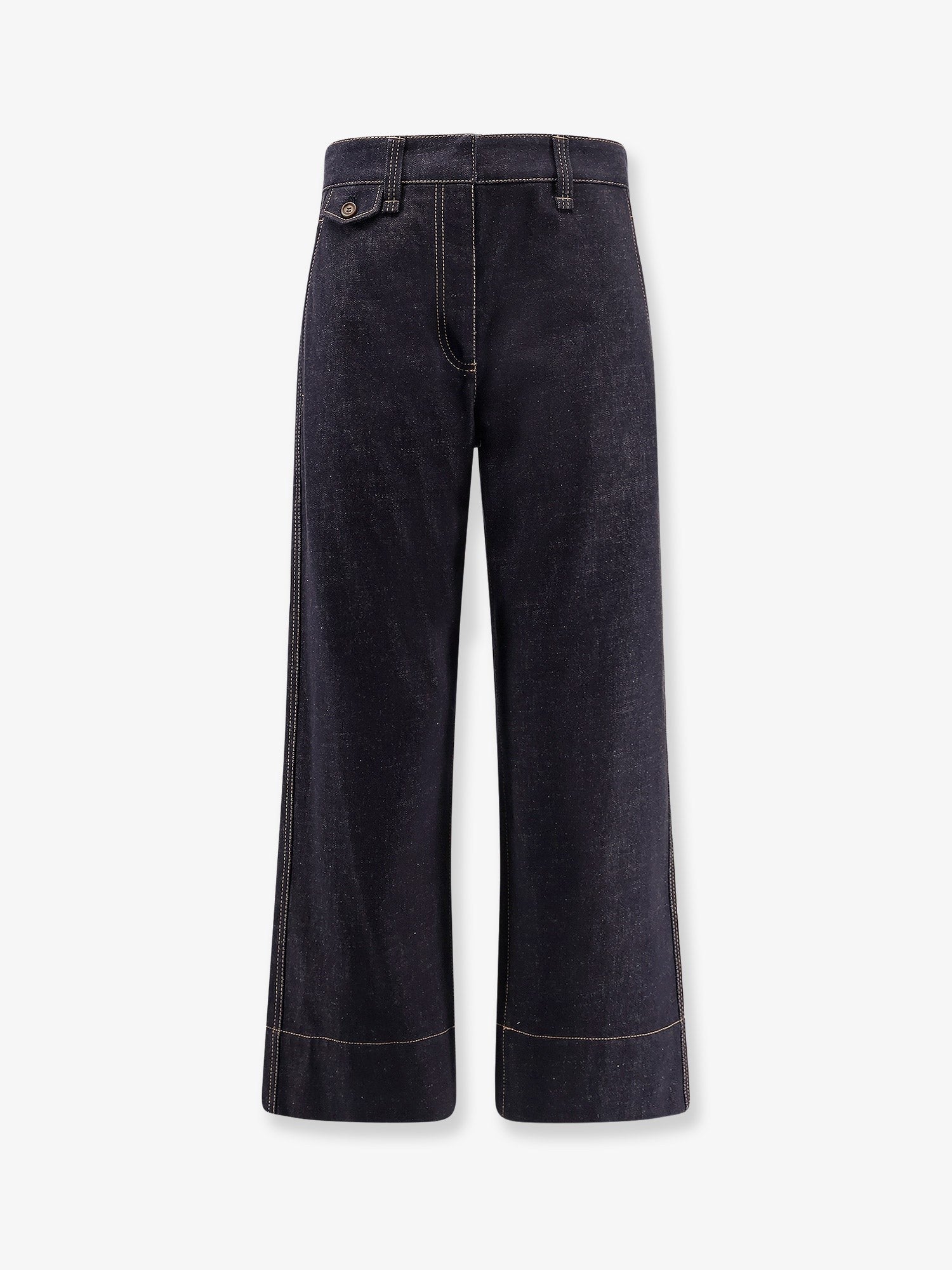 جينز Brunello Cucinelli The Sartorial Square بخياطة متباينة