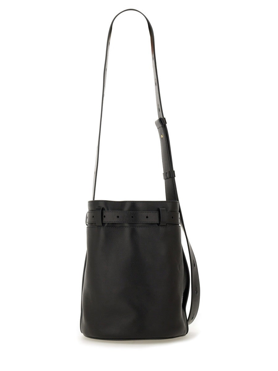 Moschino "TIE ME" BUCKET BAG
