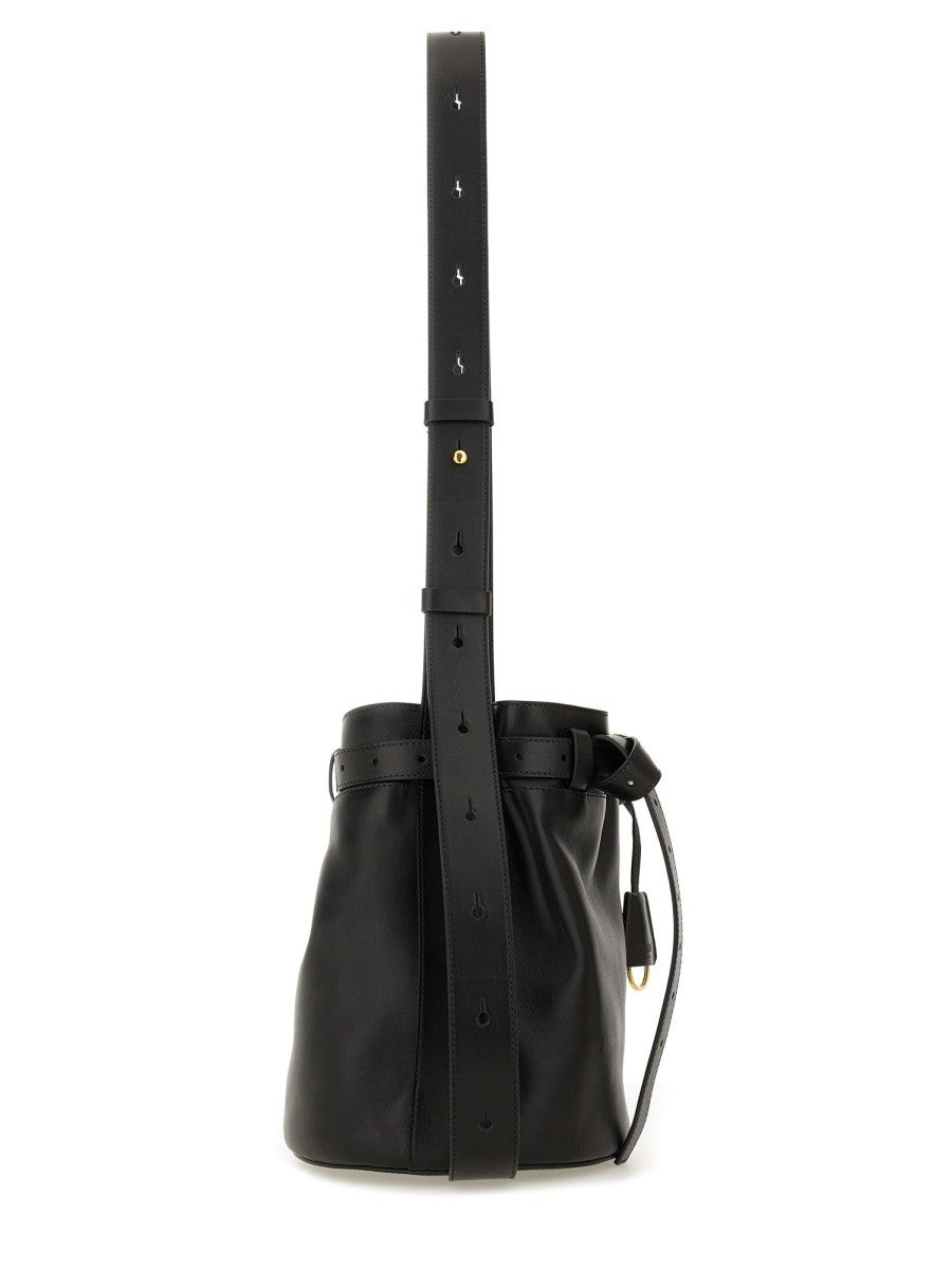 Moschino "TIE ME" BUCKET BAG
