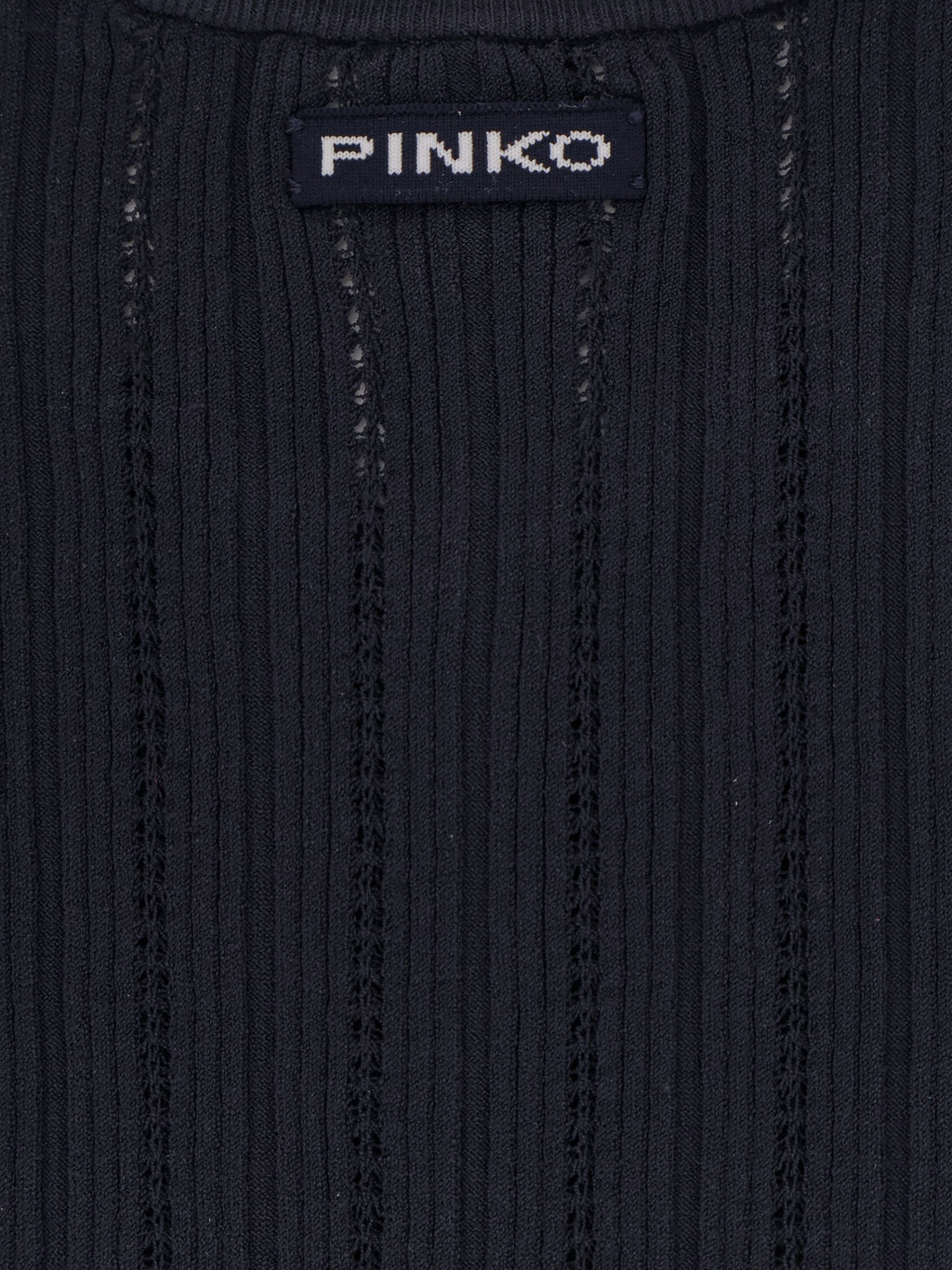 Pinko Tofane briaunotas viskozės mišinio megztinis