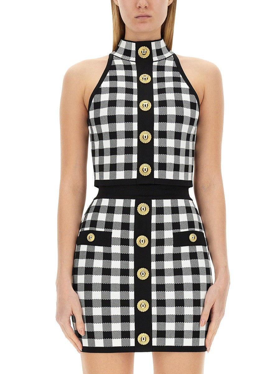 Balmain TOP S KNOFLÍKY