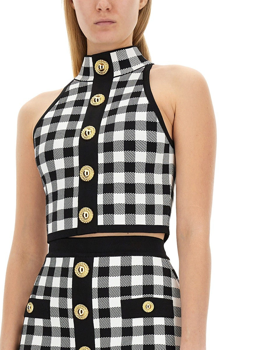 Balmain TOP S KNOFLÍKY