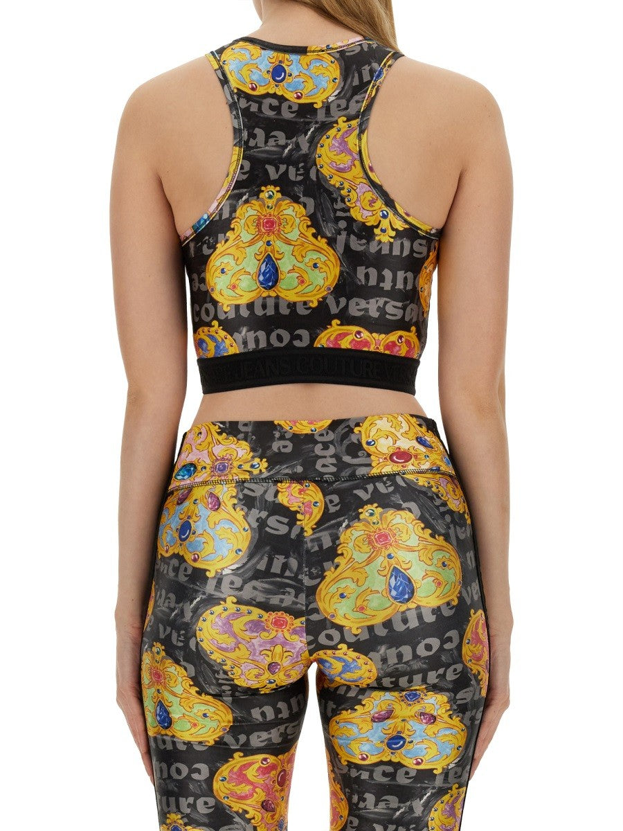 Versace Jeans Couture TOP WITH PRINT