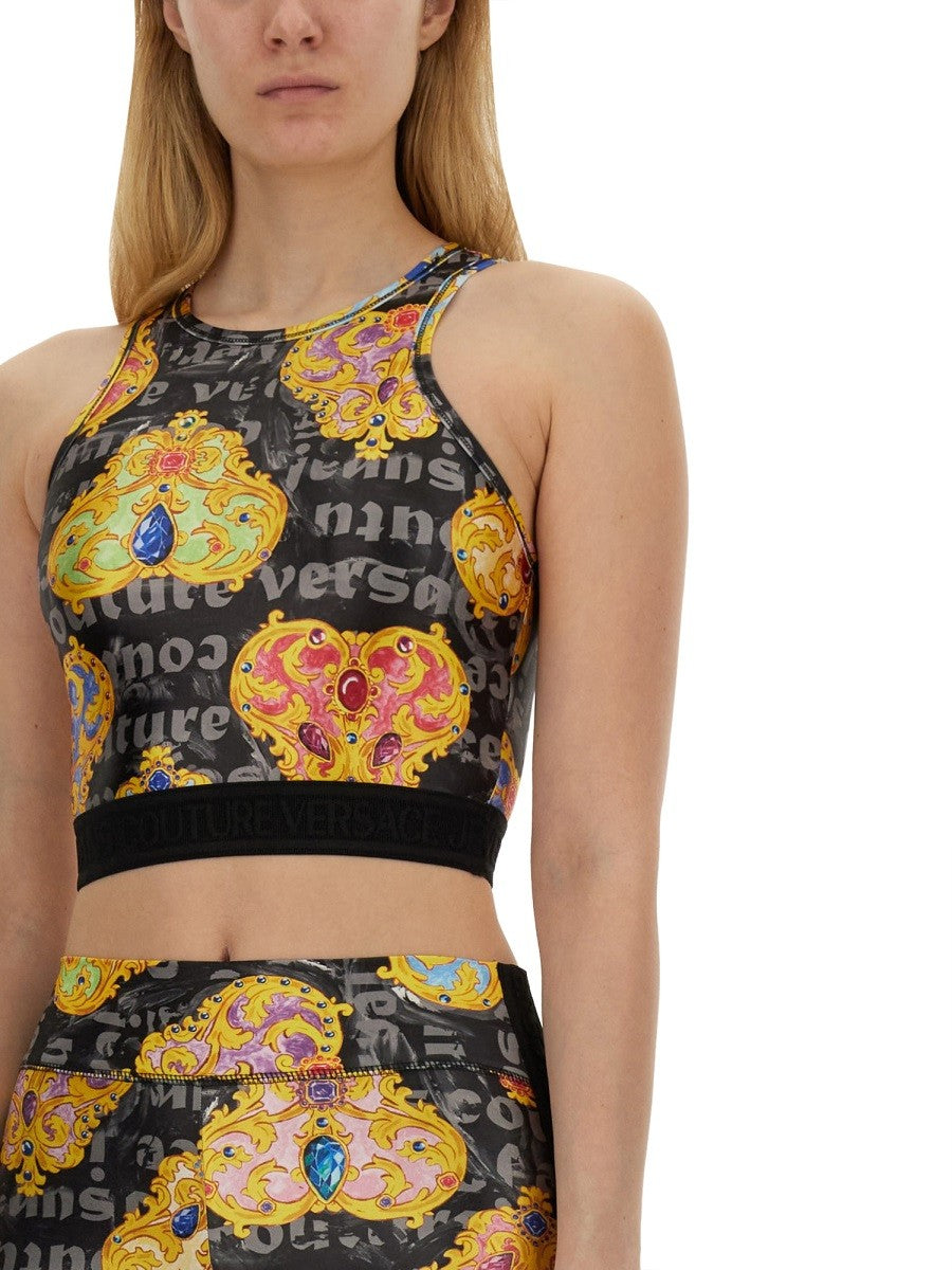 Versace Jeans Couture TOP WITH PRINT