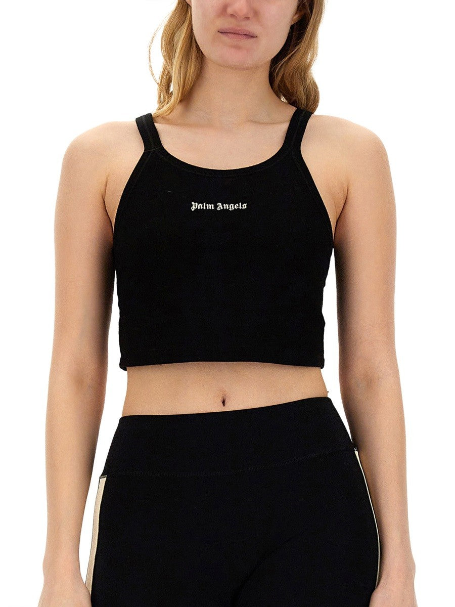 Palm Angels Topy s logem