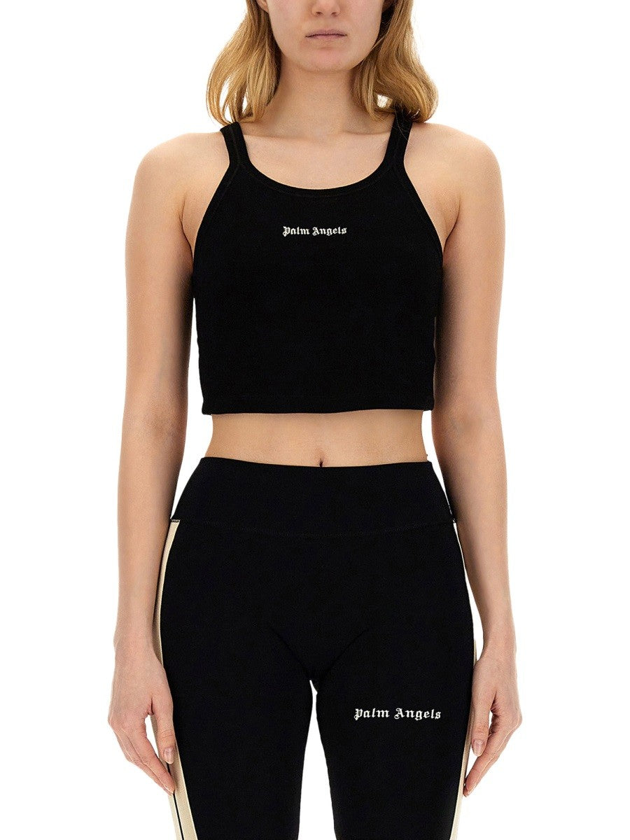 Palm Angels Topy s logem