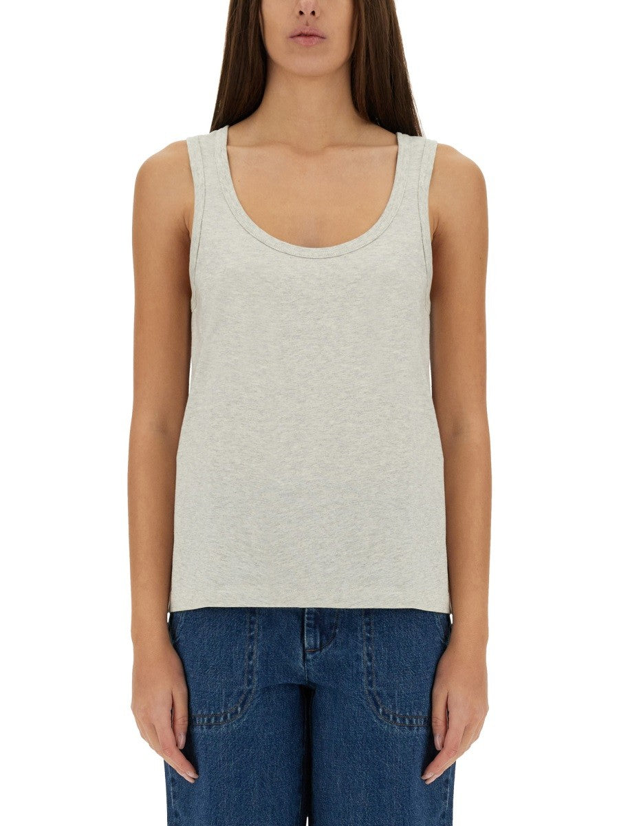 A.P.C. TOPS WITH LOGO