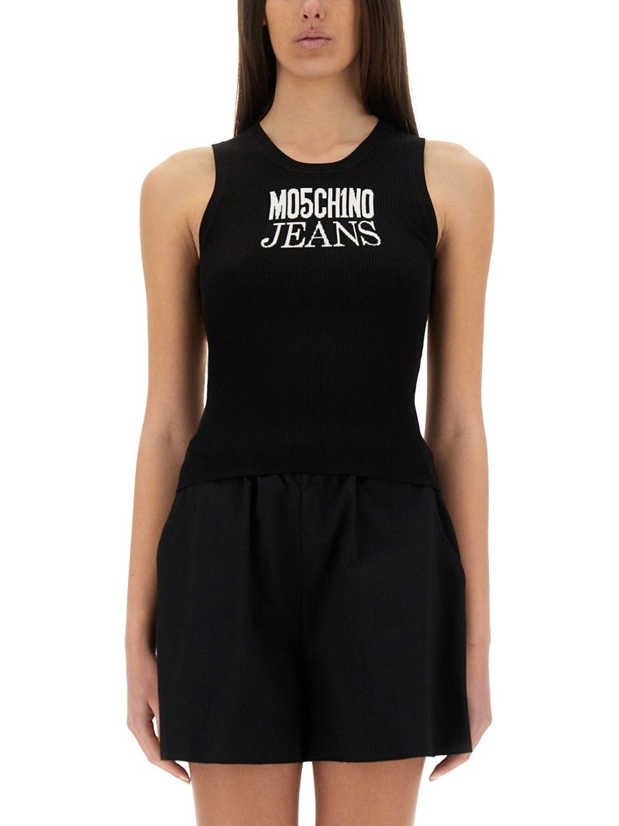 Moschino Jeans TOPS WITH LOGO
